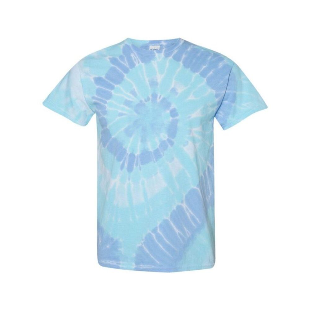 Dyenomite Multi-Color Spiral Tie-Dyed T-Shirt / Wildflower
